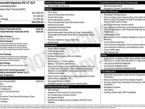 Used 2024 Chevrolet Equinox EV LT w/ LPO, Blackout Package FWD image 21