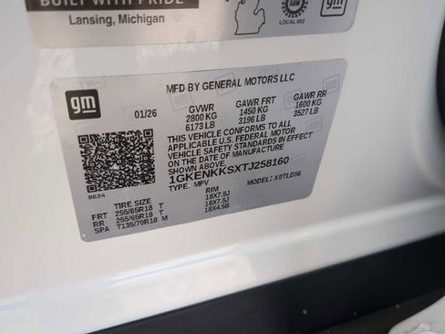 New 2026 GMC Acadia Elevation w/ LPO, Floor Liner Package FWD image 31