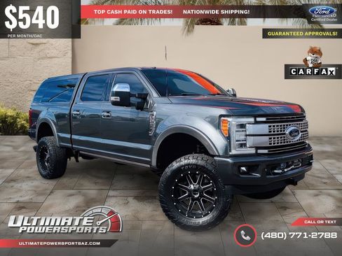 Used 2019 Ford F250 Platinum w/ Platinum Ultimate Package AWD/4WD image 3