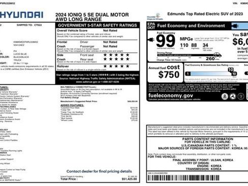 Used 2024 Hyundai Ioniq 5 SE image 24