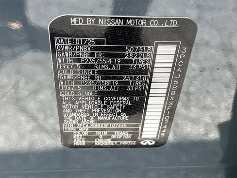 Used 2025 INFINITI QX50 Luxe image 30