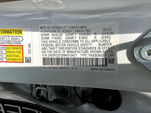 Used 2022 Honda Civic LX image 18