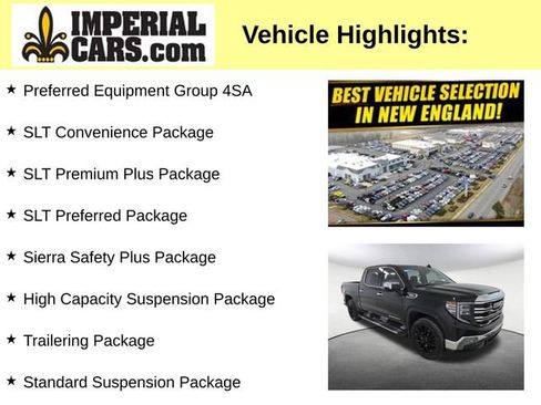 Used 2023 GMC Sierra 1500 SLT w/ SLT Premium Plus Package AWD/4WD image 3