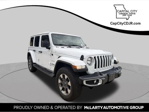 Used 2023 Jeep Wrangler Unlimited Sahara w/ Cold Weather Group AWD/4WD image 1