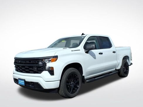 New 2026 Chevrolet Silverado 1500 Custom w/ Turbomax Blackout Package RWD image 8