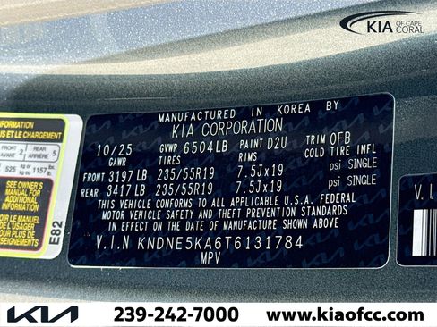 New 2026 Kia Carnival SX Prestige FWD image 43
