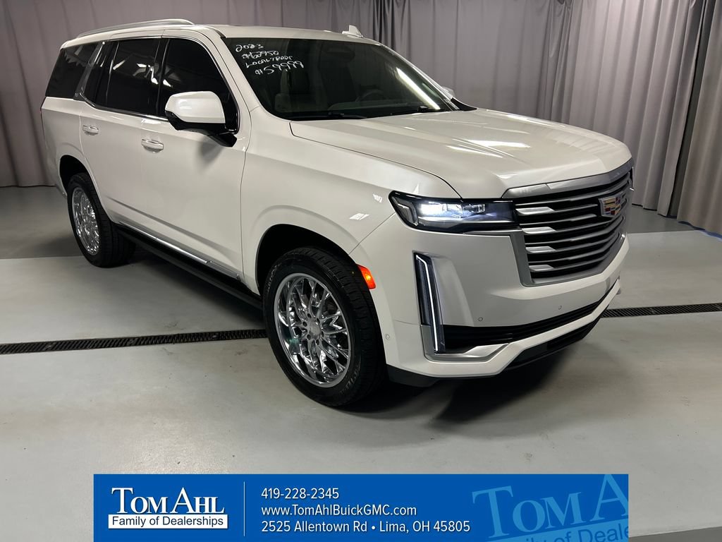 Used 2023 Cadillac Escalade Premium Luxury Platinum w/ LPO, Floor Liner Package AWD/4WD 360° Tour