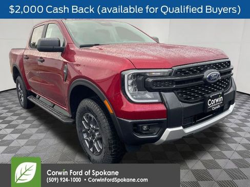 New 2025 Ford Ranger XLT w/ Equipment Group 301A High AWD/4WD image 1