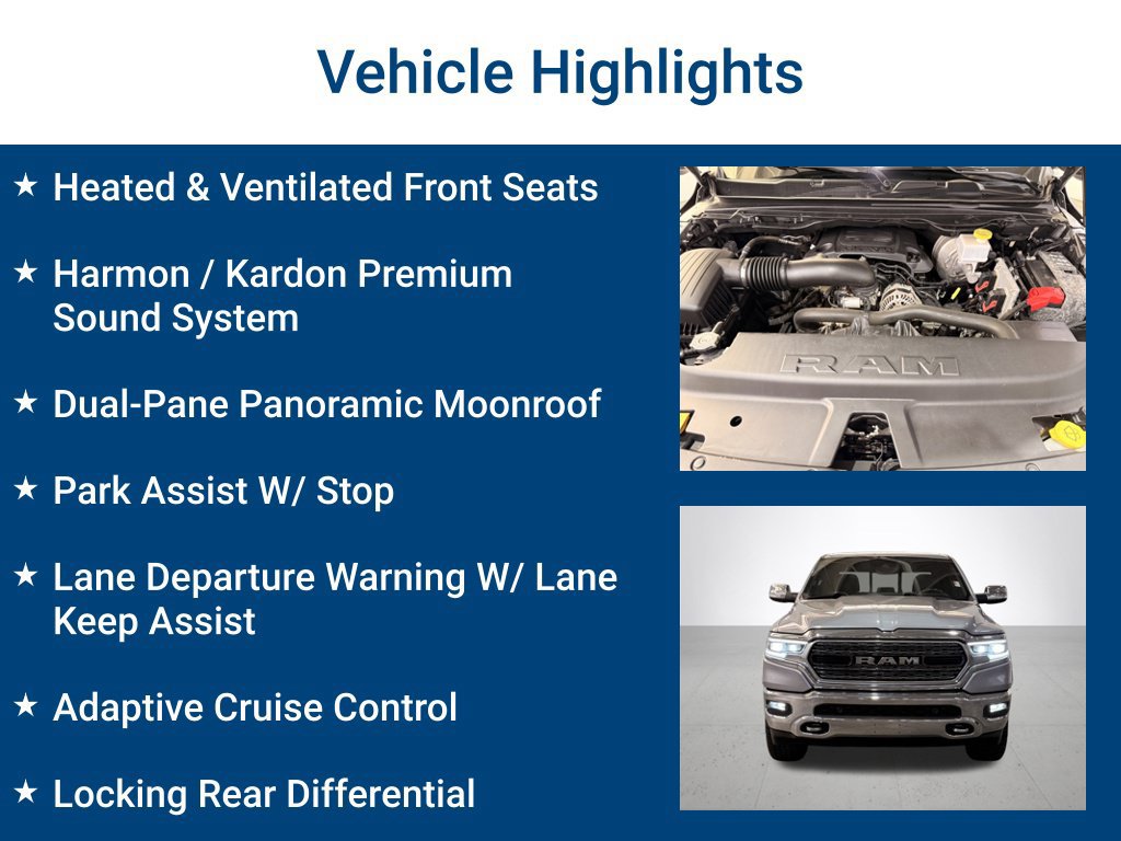 Used 2020 RAM 1500 Limited AWD/4WD image 3