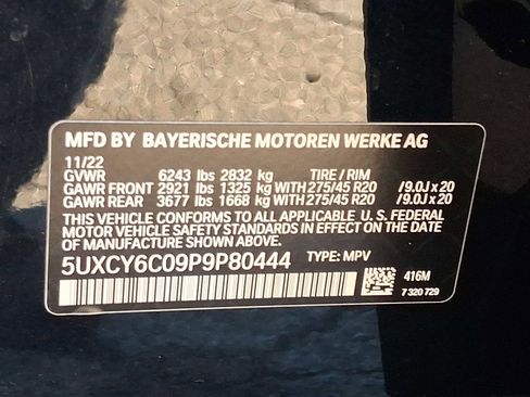 Used 2023 BMW X6 xDrive40i w/ M Sport Package image 27