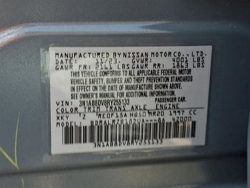 Certified 2024 Nissan Sentra SR FWD image 26