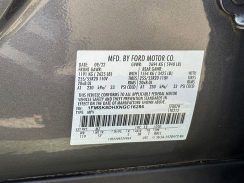 Certified 2022 Ford Explorer XLT w/ Equipment Group 202A AWD/4WD image 25