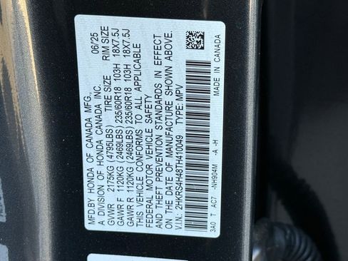 Certified 2026 Honda CR-V EX image 32