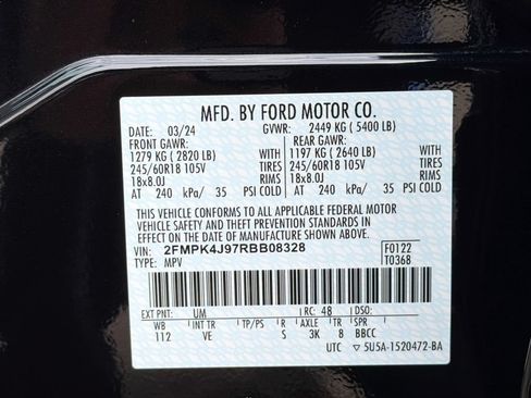 Used 2024 Ford Edge SEL w/ Convenience Package AWD/4WD image 33