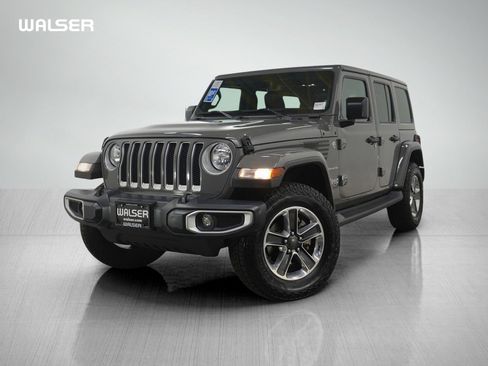 Used 2019 Jeep Wrangler Unlimited Sahara w/ Uconnect 4C Nav & Sound Group image 1