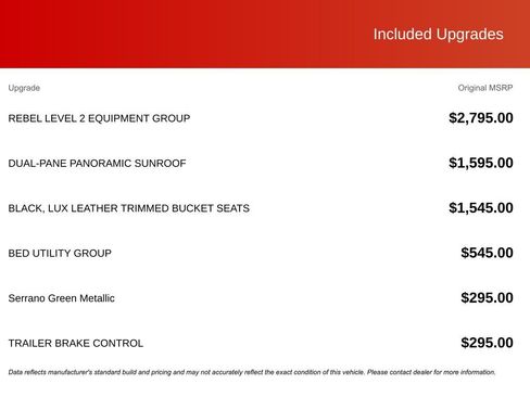 New 2026 RAM 1500 Rebel w/ Rebel Level 2 Equipment Group image 1