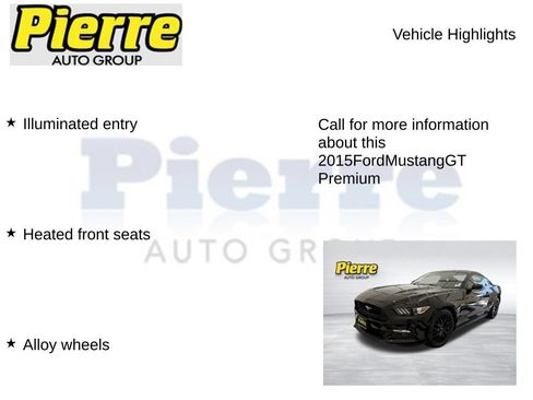 Used 2015 Ford Mustang GT Premium w/ GT Performance Package RWD image 14