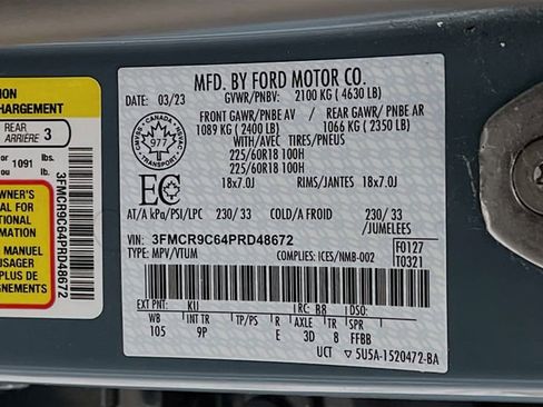 Used 2023 Ford Bronco Sport Outer Banks image 11