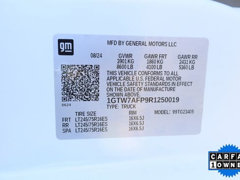 Used 2024 GMC Savana 2500 w/ Driver Convenience Package RWD image 34