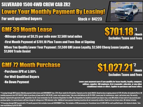 New 2026 Chevrolet Silverado 1500 ZR2 AWD/4WD image 2