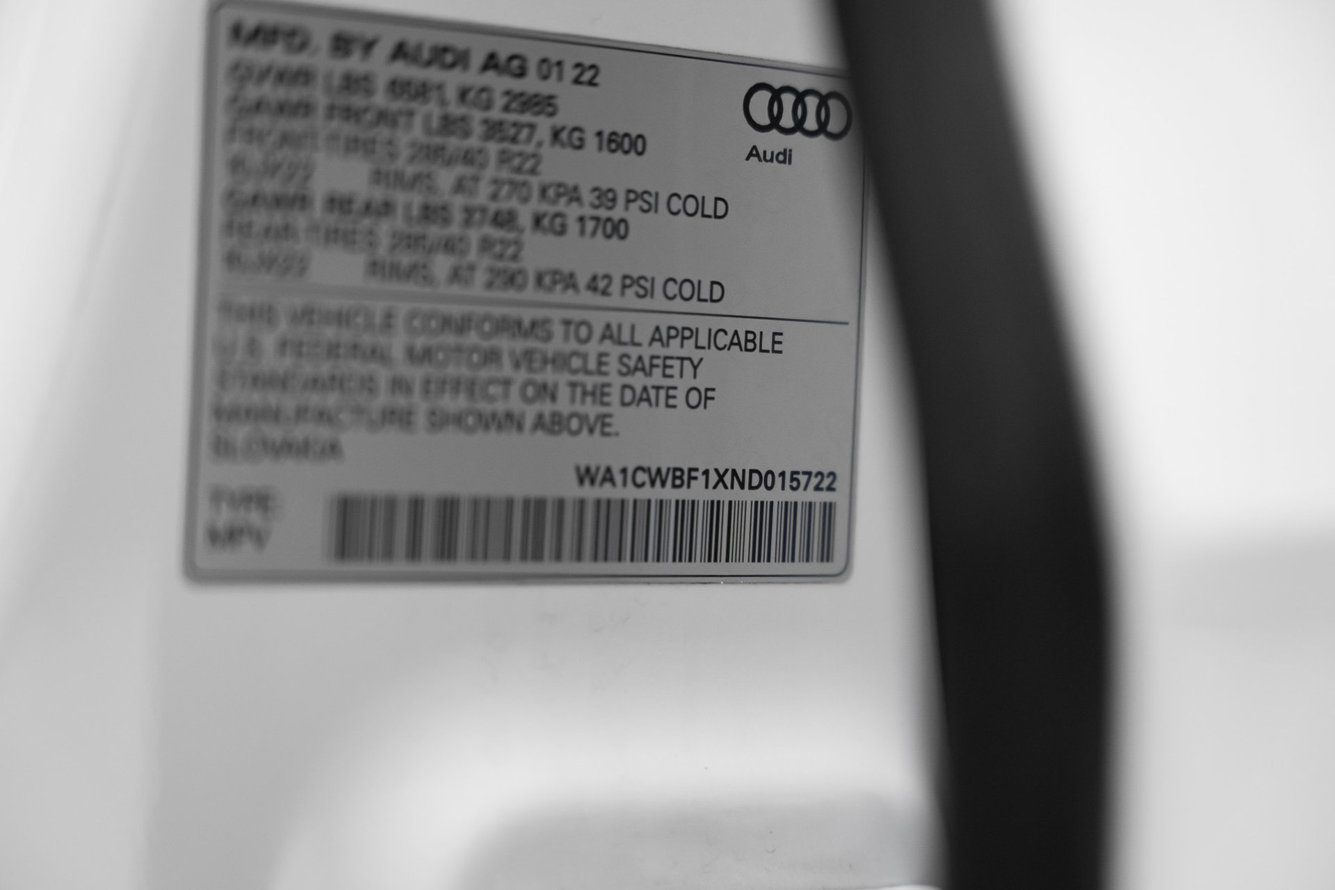 Used 2022 Audi SQ8 Prestige AWD/4WD image 58