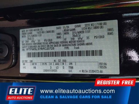 Used 2024 Ford F150 Lariat w/ FX4 Off-Road Package image 17