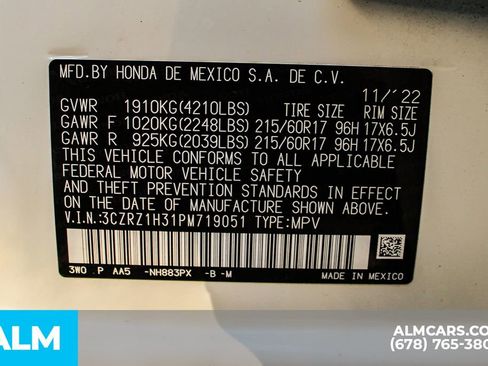 Used 2023 Honda HR-V LX image 39