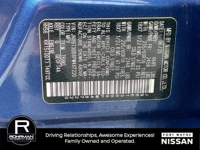 Certified 2023 Nissan Rogue SV AWD/4WD image 41