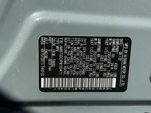 Used 2023 Nissan Rogue Platinum w/ Platinum Premium Package FWD image 21