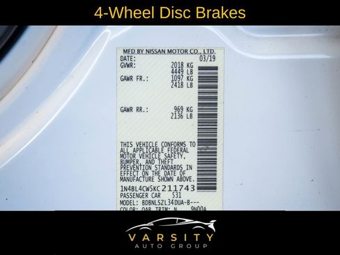Used 2019 Nissan Altima 2.5 SR image 21