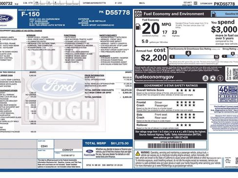 Used 2023 Ford F150 XLT w/ Equipment Group 302A High AWD/4WD image 17