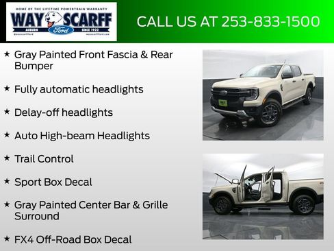 New 2025 Ford Ranger XLT w/ FX4 Off-Road Package image 25