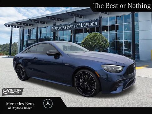 Certified 2021 Mercedes-Benz E 53 AMG 4MATIC Coupe w/ Driver Assistance Package image 1