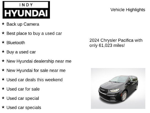 Used 2024 Chrysler Pacifica Touring-L FWD image 7