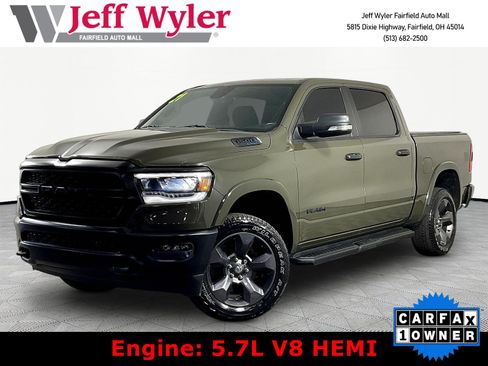 Used 2021 RAM 1500 Big Horn w/ Built-to-serve Edition AWD/4WD image 1