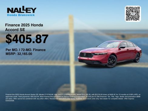 New 2025 Honda Accord SE image 7