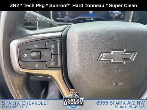 Used 2023 Chevrolet Silverado 1500 ZR2 w/ Technology Package AWD/4WD image 21