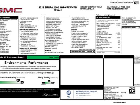 Certified 2023 GMC Sierra 2500 Denali w/ Denali Ultimate Package AWD/4WD image 4