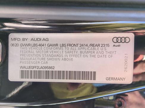 Used 2020 Audi A3 2.0T Premium Plus w/ Premium Plus Package image 25