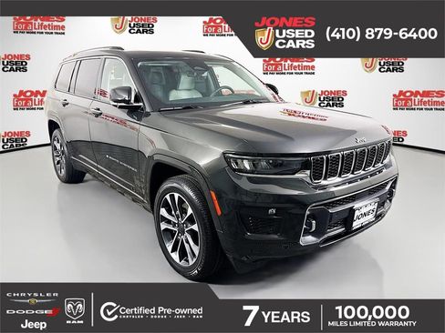Used 2023 Jeep Grand Cherokee L Overland w/ Luxury Tech Group IV AWD/4WD image 1