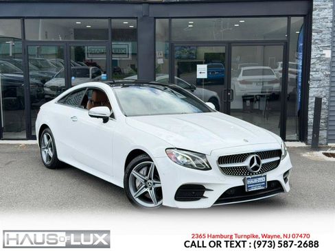Used 2019 Mercedes-Benz E 450 4MATIC Coupe w/ AMG Line Package image 2