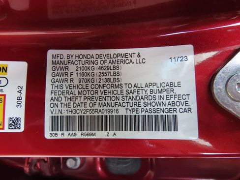 Certified 2024 Honda Accord Sport image 23