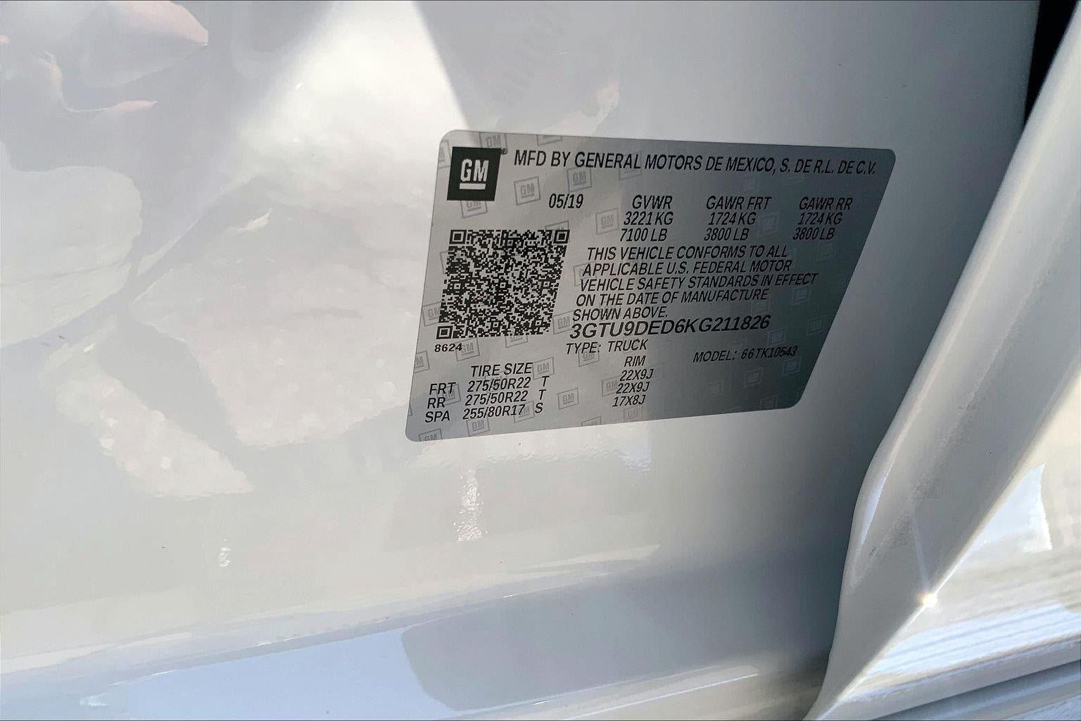 Used 2019 GMC Sierra 1500 SLT w/ SLT Premium Plus Package AWD/4WD image 33