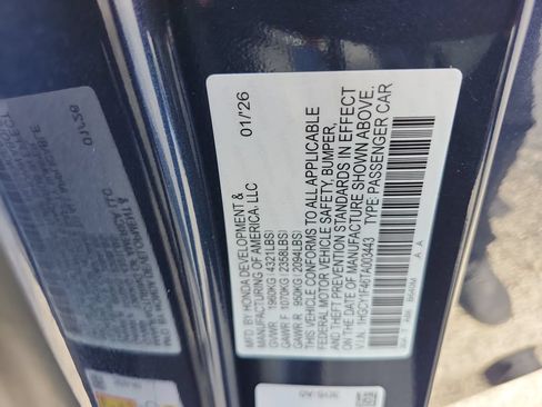 New 2026 Honda Accord SE image 32
