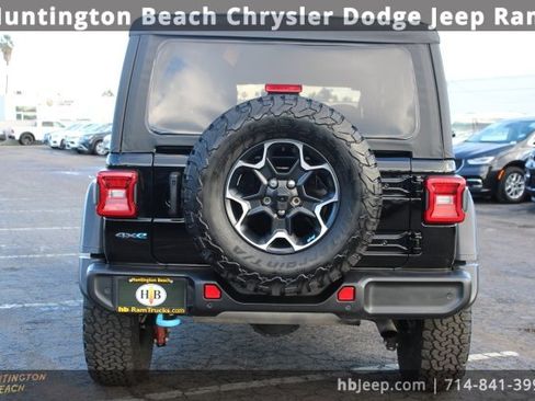 Used 2022 Jeep Wrangler Unlimited Rubicon 4xe w/ Cold Weather Group image 4