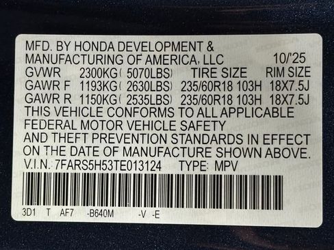 New 2026 Honda CR-V Sport image 21