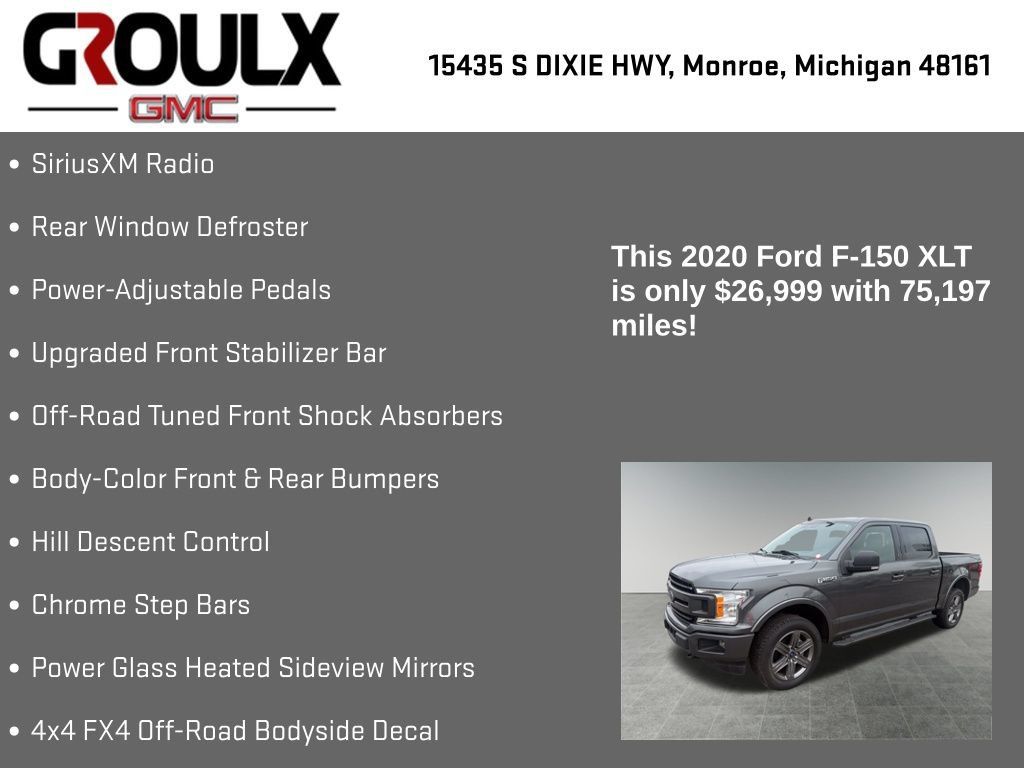 Used 2020 Ford F150 XLT w/ Equipment Group 302A Luxury AWD/4WD image 30