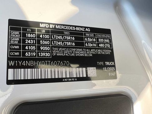 Used 2026 Mercedes-Benz Sprinter 2500 image 41