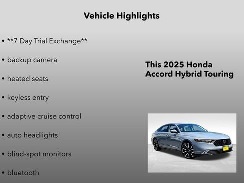 New 2025 Honda Accord Touring image 5