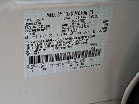 Used 2024 Ford Edge SEL w/ Convenience Package image 28